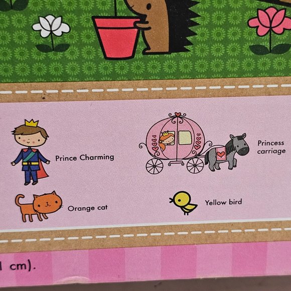 Princess Fairyland Giant Floor Giant Floor Puzzle 2 X 3 Feet Green Start 60 pcs - Picture 10 of 16